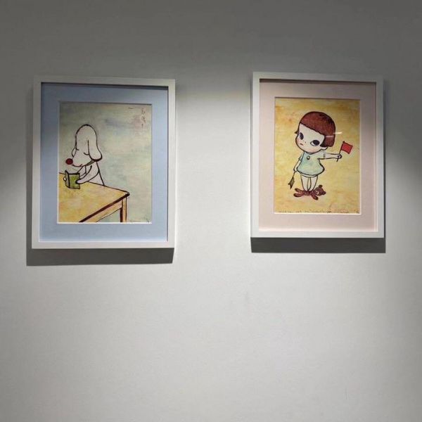 奈良美智 yoshitomo nara 海報含框 