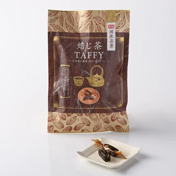 吉村 有機濃厚茶葉杏仁碎太妃糖70g 