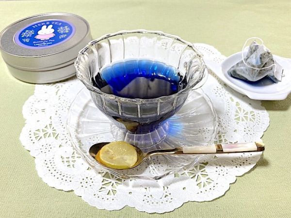 米菲蝶豆花檸檬草茶包圓罐10入 