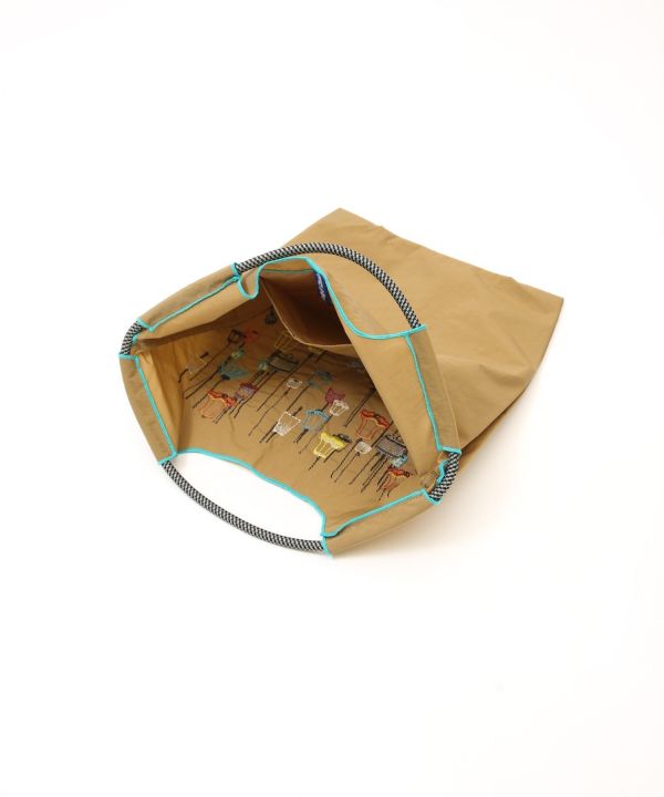 SUPER Ball&Chain 刺繡購物袋 