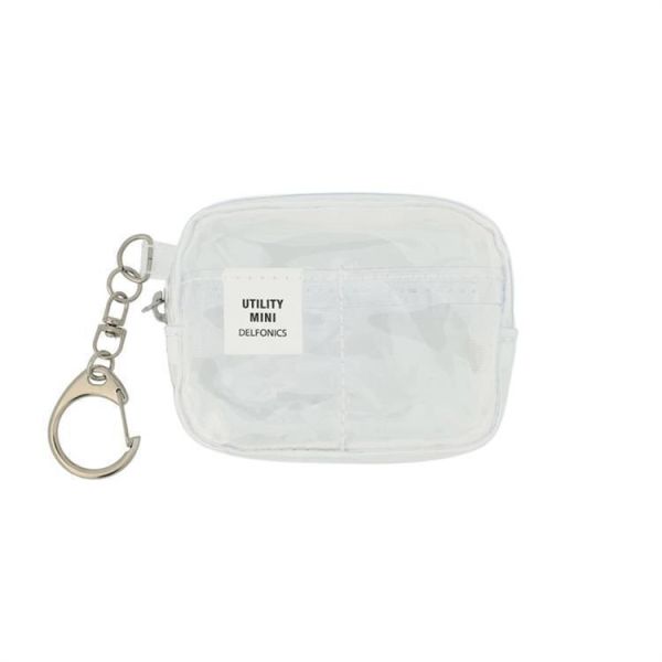 DELFONICS 透明迷你收納包吊飾 