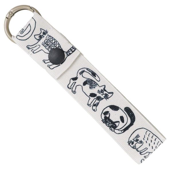 Miroco Machiko 手繪風萬用掛繩(貓 ) 