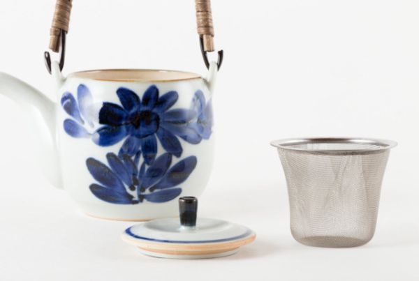 BARBAR  伊呂波藤編手柄陶瓷茶壺 