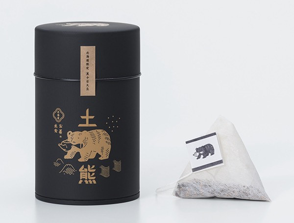北海道土倉 土熊玉米茶/黑千石大豆茶罐 