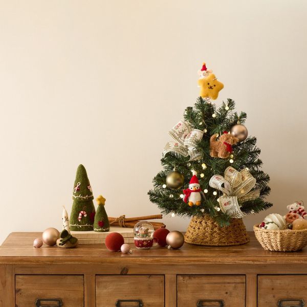 EnGry&Sif羊毛氈蘑菇愛心聖誕樹 