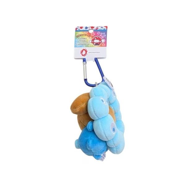 sanrio x 萬博脈脈曬黑登山扣玩偶吊飾 