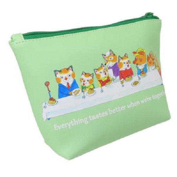 Richard Scarry's BUSY WORLD 皮革舟形收納包 