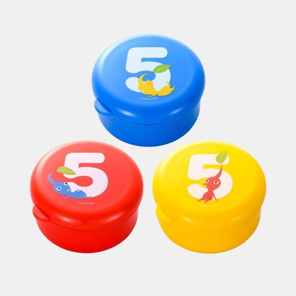 Nintendo 皮克敏圓形收納盒3入 