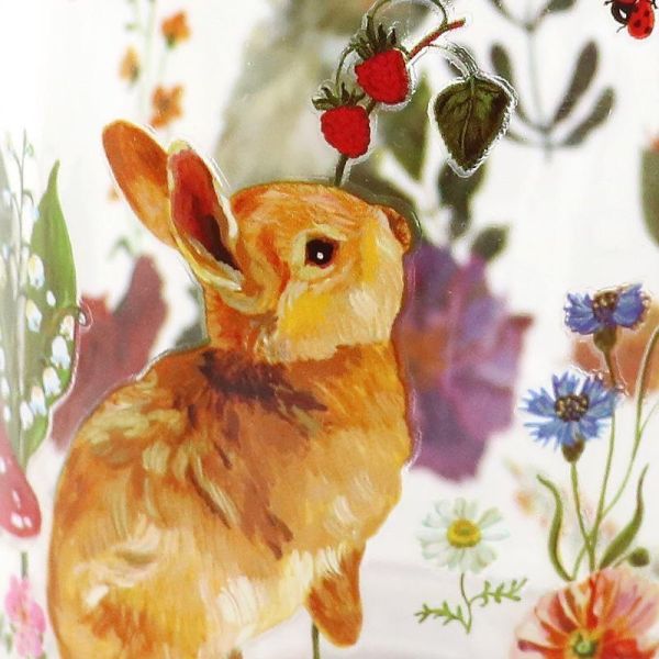 Nathalie Lete 花朵耐熱玻璃杯 