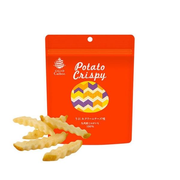 **預購**  grand calbee 海膽起司奶油薯條夾鏈袋 