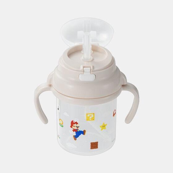 任天堂 超級瑪利歐兒童吸管水杯 