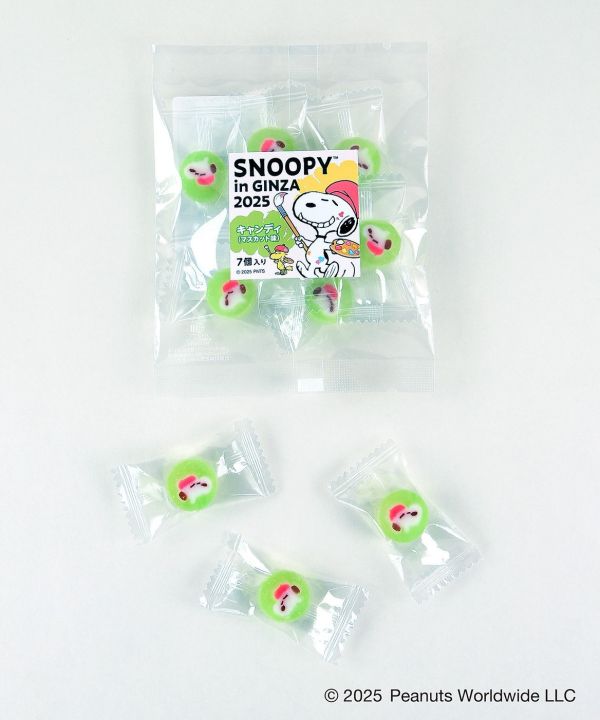 **預購** Snoopy in Ginza 2025 造型麝香葡萄硬糖7入 