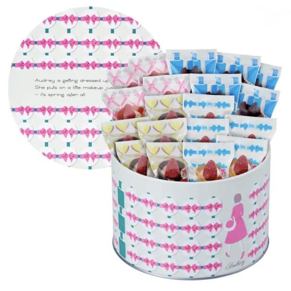 **預購**Audrey 期間限定 花束餅乾圓筒 