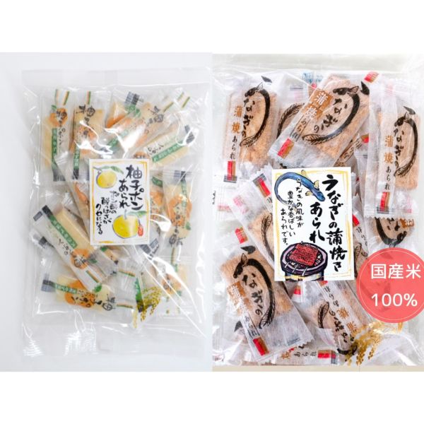 **預購** 井崎商店 蒲燒鰻魚/柚子味一口米果55g 
