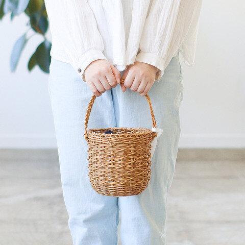 UTILE 編織圓桶提籃 