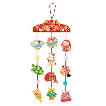 sanrio 和風日式吊飾&祝賀卡片 