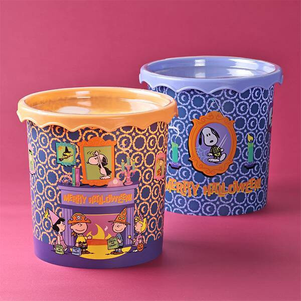 Peanuts史努比萬聖節鏡框綜合點心桶 