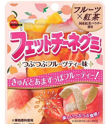 **預購** Bourbon水果紅茶長條軟糖 