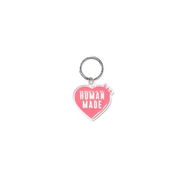 Human Made 愛心壓克力鑰匙圈 