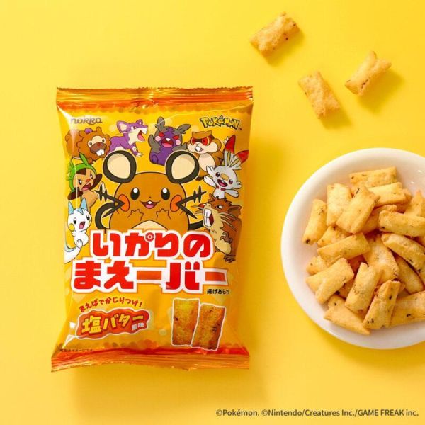 Hokka x 寶可夢鹽奶油炸米果55g 