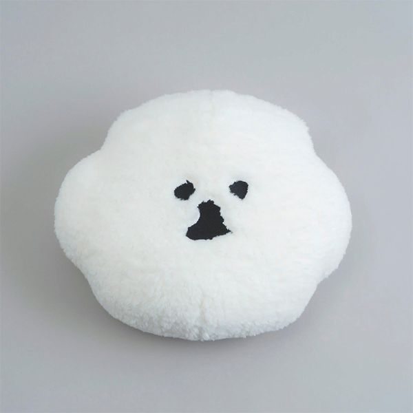 mambo & bb 比熊犬大臉毛絨抱枕 