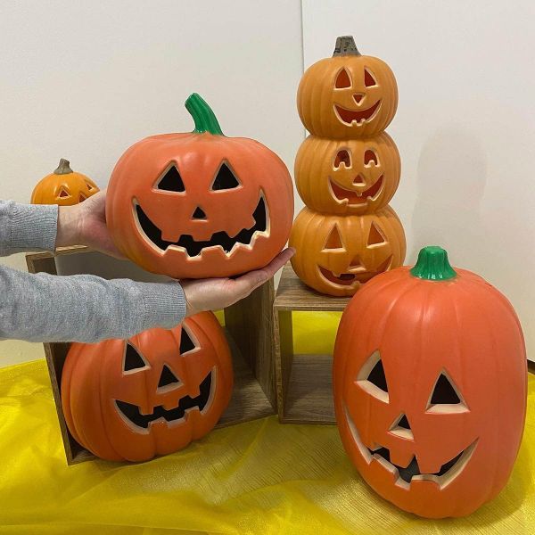 萬聖節 立體南瓜LED燈擺飾 