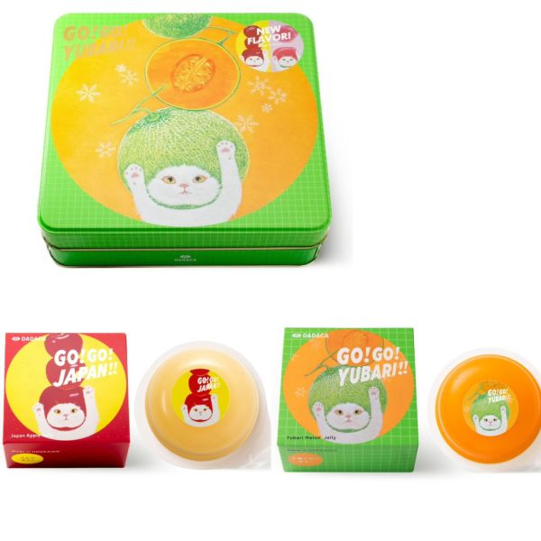 **預購** DADACA GOGO JAPAN 蘋果/哈密瓜果凍1入&鐵盒 