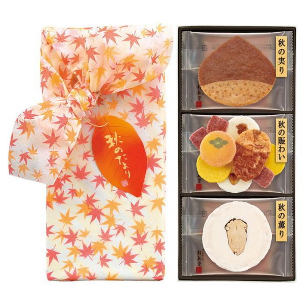 **預購** 桂新堂 Akinotayori秋季限定綜合蝦餅禮盒8袋 