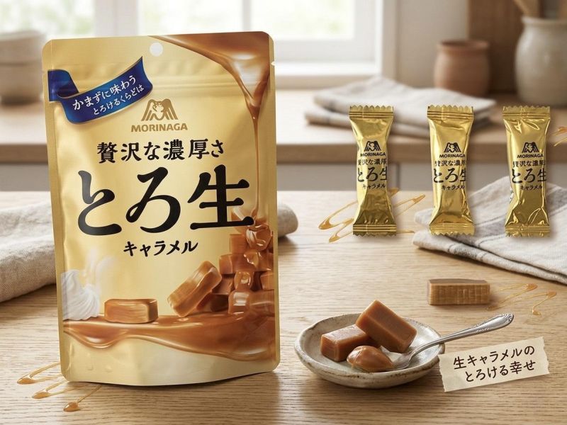 森永 濃厚生乳焦糖牛奶糖 