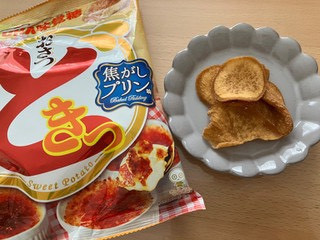 UHA味覺糖 焦糖布丁風味紅薯片60g 