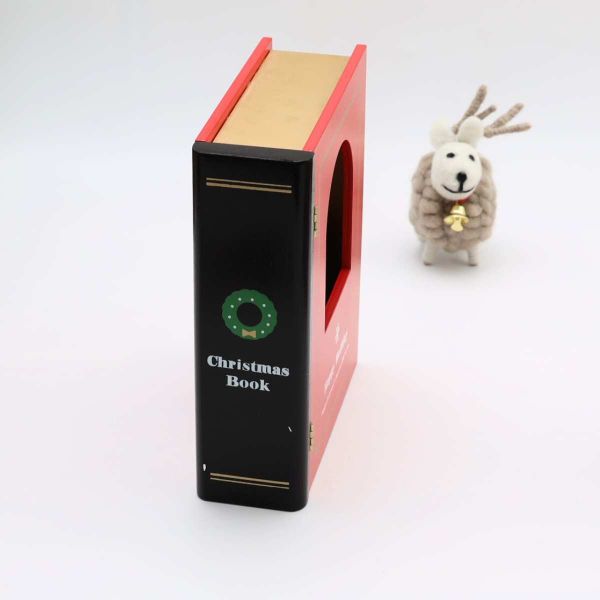 Mark's 木製吊飾聖誕書擺設 