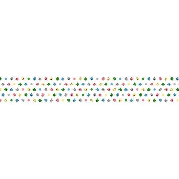 mt Osamu goods角色滿版圓點紙膠帶 