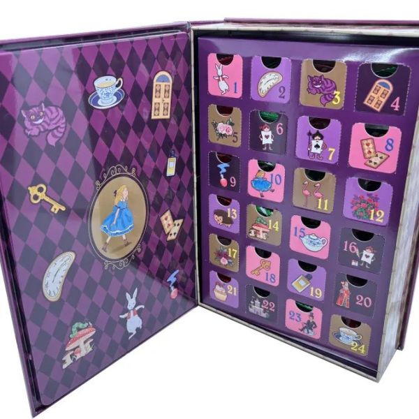 **預購** Eureka 聖誕倒數日曆綜合巧克力&糖果鐵盒 