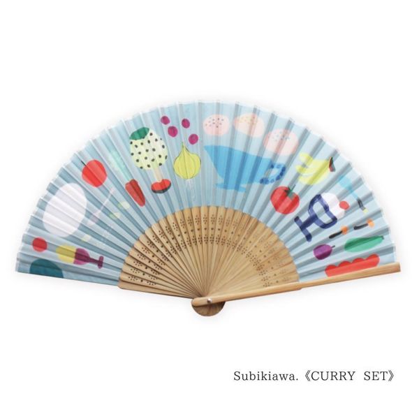 表現社 插畫折扇 