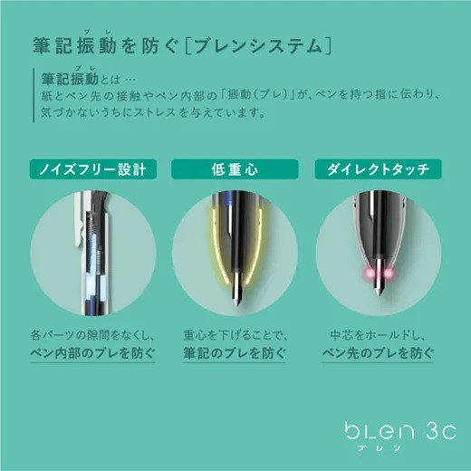 Greeting 泡泡先生0.7三色原子筆(粉) 