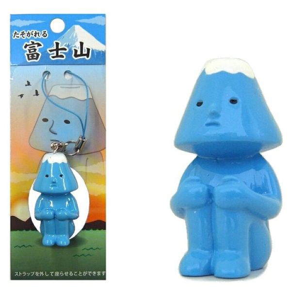 kawachi 黃昏富士山/風呂桶思考筋肉桑系列吊飾 