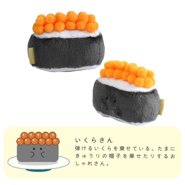 逸品社 鮭魚卵壽司玩偶 