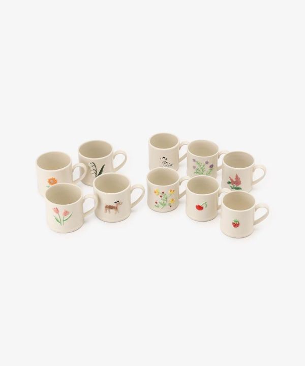 Afternoon Tea 浮雕純白馬克杯 