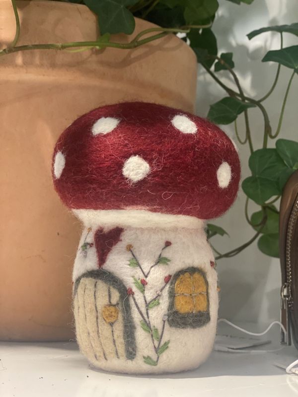 EnGry&Sif手工羊毛氈蘑菇屋 