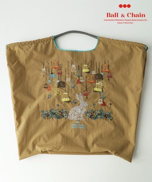 SUPER Ball&Chain 刺繡購物袋 