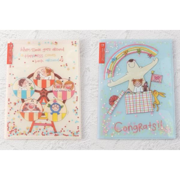 Greeting Life COCO雙面6層A5資料夾 