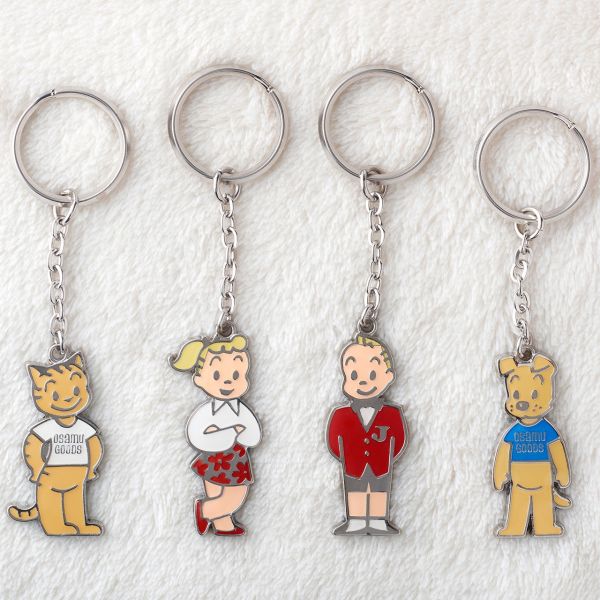 Osamu goods 金屬人物鑰匙圈 