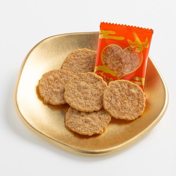 **預購** 坂角總本舖x德川美術館90週年限定蝦餅鐵盒 