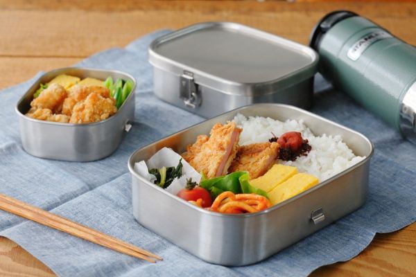 相澤工房 18-8不銹鋼方形餐盒 
