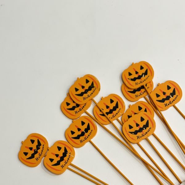 萬聖節南瓜 木製植栽裝飾 