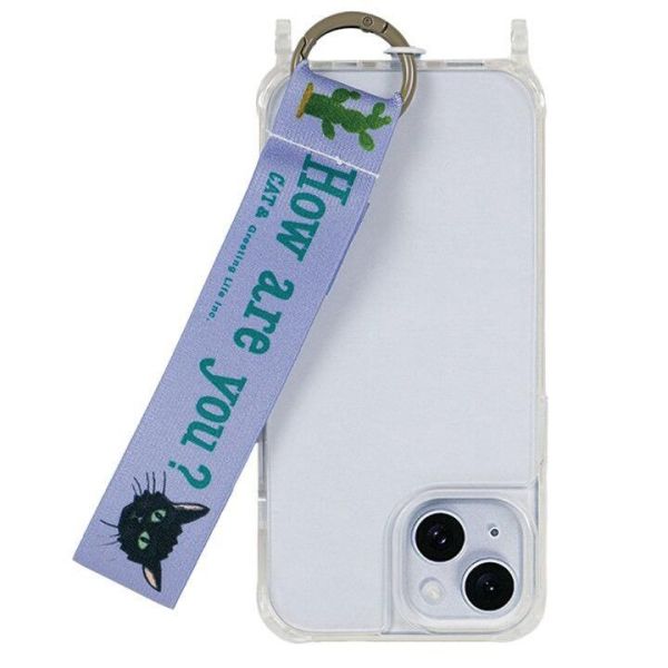 Miroco Machiko 手繪風萬用掛繩(貓 ) 