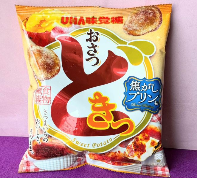 UHA味覺糖 焦糖布丁風味紅薯片60g 