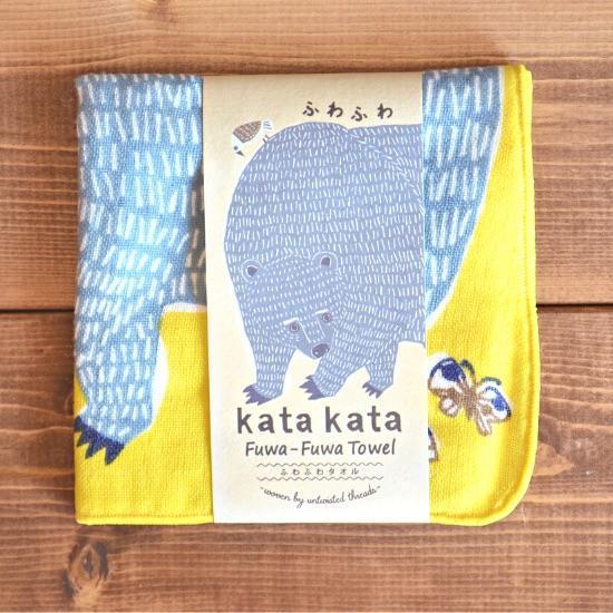 kata kata動物無捻紗手帕 