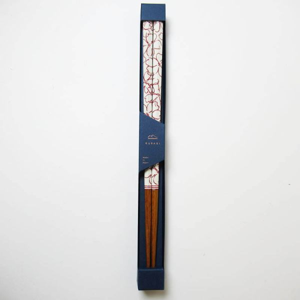 KURAB 花凛天然木筷23cm 
