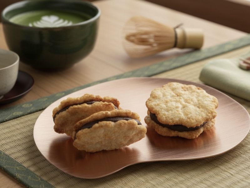 小倉山莊 花開何方紅豆夾心煎餅6入 